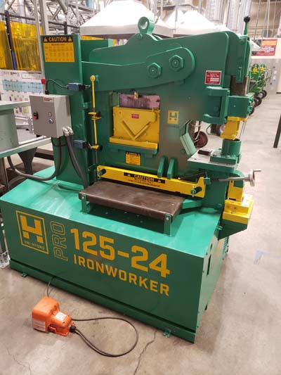 GCC Welding: New multi-process Ironworker in Lab
