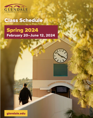 Spring 2024 Class Schedule cover