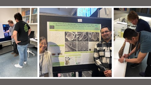 Photos of Student Research Interns at NHMLA